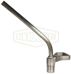 DIXON GFR-45 Diesel Fuel Gravity Fill Receiver, 45 Deg. Receiver, 1-3/8 Inch Size | BX7GYK