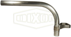DIXON GFR1-90 Diesel Fuel Gravity Fill Receiver, 90 Deg. Receiver, 1 Inch Size | BX7GYC