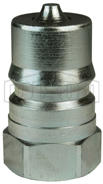 DIXON H4BF4 ISO-B Plug, BSPP Thread, 1/2 Inch Thread, Steel | BX7HJK