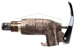 DIXON HDBF75 Brass Heavy Duty Drum Faucet, PTFE Seal, 3/4 Inch NPT Connection Thread | AN6UTM