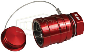 DIXON HFN-P1 High Flow Nozzle, 1500 PSI Burst Pressure, Red, Nozzle With Plug | BX7JCD