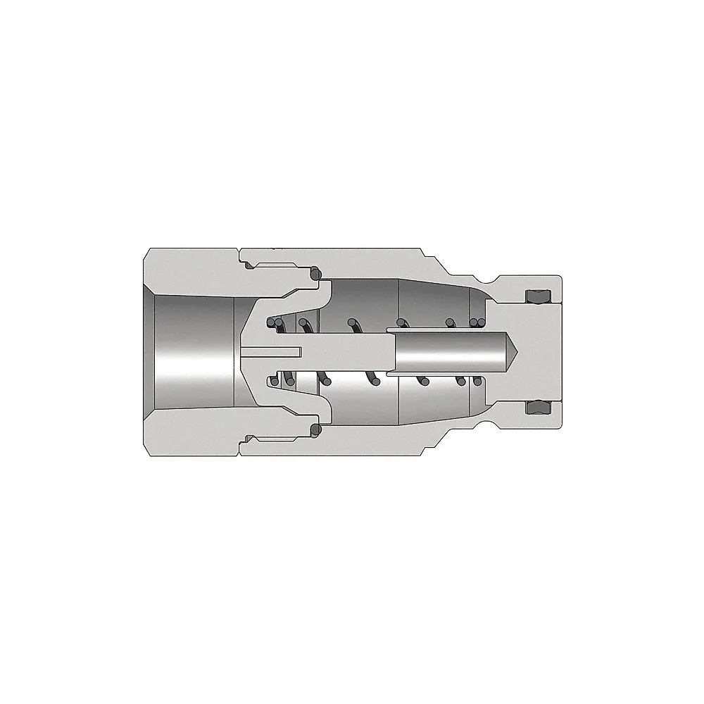 DIXON HT3F4 ISO-FF Plug, NPTF Thread, 1/2 Inch Thread, 3/8 Inch Size, Steel | AM8TGT