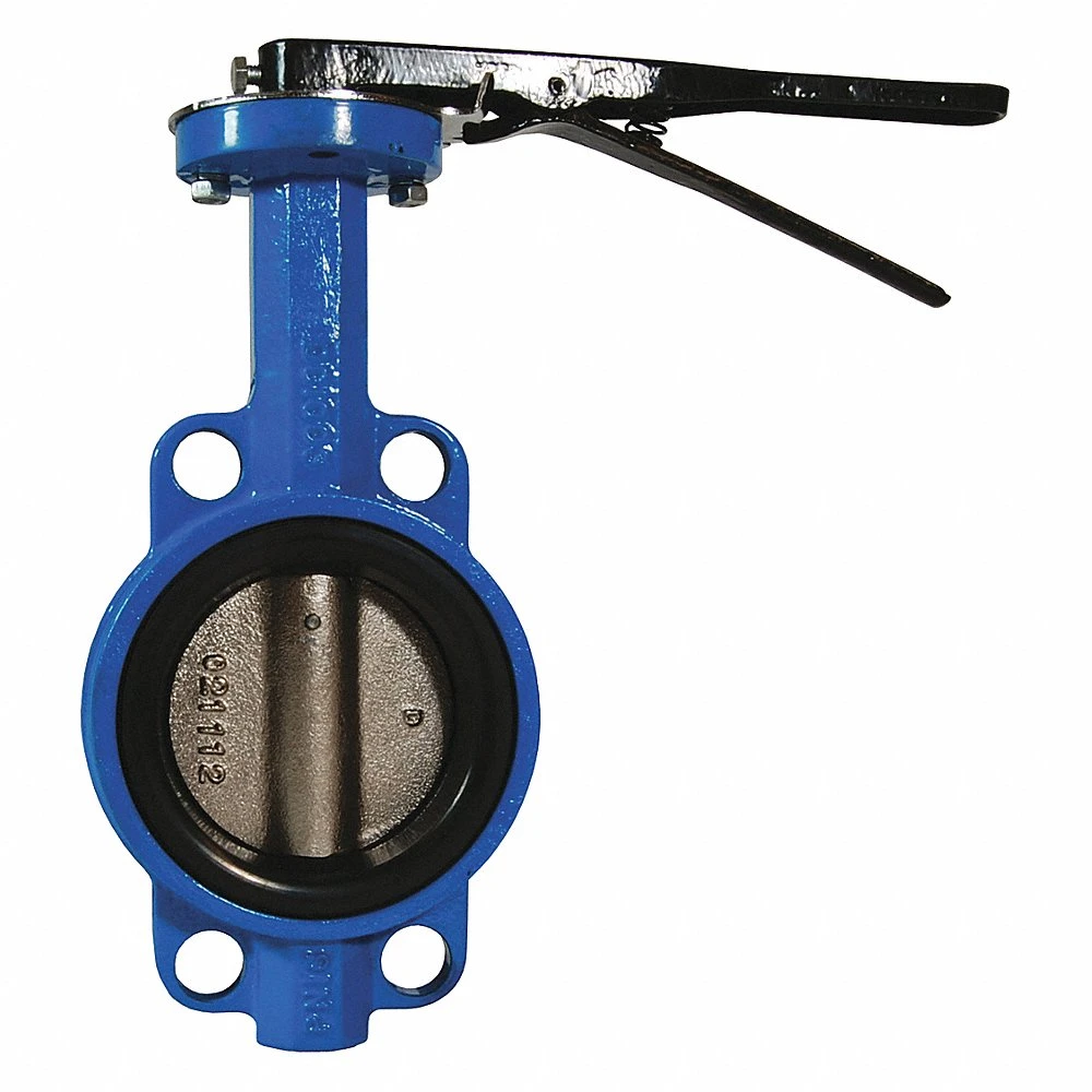 DIXON IBFVW400 Butterfly Valve, Wafer Style, Iron Disc, Buna-N Liner Seal, 4 Inch Size | BX7JRB