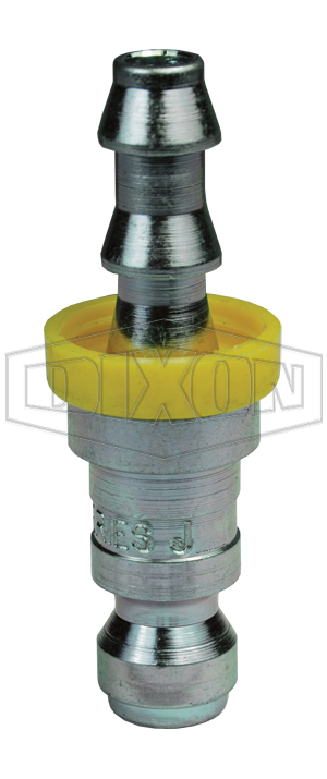 DIXON J4B4 Pneumatic Push-Loc Hose Barb Plug, Hose Diameter 1/2 Inch, 1/2 Inch Size | BX7JVP