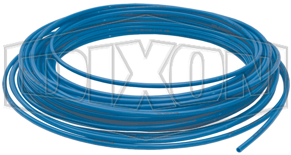 DIXON J844-06-B-100 D.O.T. Air Brake Tubing, Blue, 100 Ft. Length, Nylon, 3/8 Inch Tube Size | BX7JWC