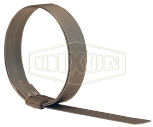 DIXON JS309 Roll Over Clamp, Galvanized, 2-1/2 Inch I.D. | AL7QEH