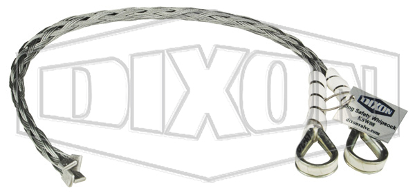 DIXON KSW08 Safety Whipsock, 21.65 Inch Length, Galvanized Carbon Steel | BX7KAH