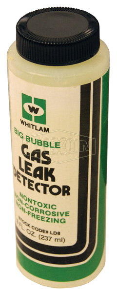 Leak Detector, Fluorescent Yellow Color, 8 Oz. Size, -7 To 180 Deg. F