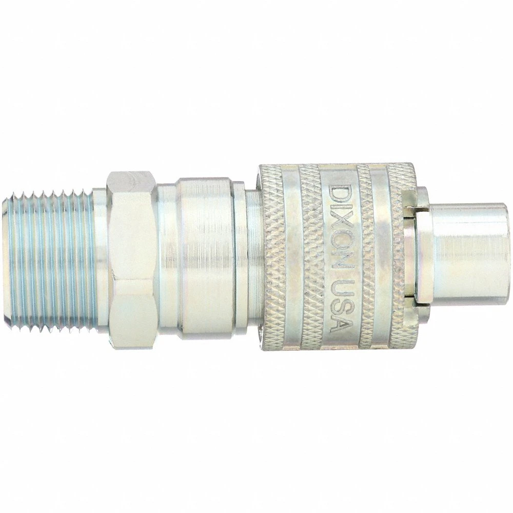 DIXON N4M6 Male To Bowes NIpple, 1/2 Inch NPT, Steel | AE3CXA 5CGJ2