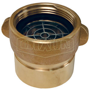 DIXON RSFSA250F Female Swivel Suction Adapter W/Poly Screen, 2-1/2 Inch Thread | BX7QDZ