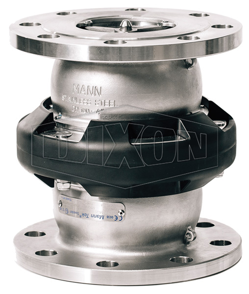 DIXON SBC300SSFL Industrial Safety Breakaway Coupling, 316, 150# Flange x 150# Flange | BX7RVA