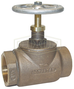 DIXON SGVF150 Brass Straight Globe Valve, 1-1/2 FNPT Inlet, 1-1/2 FNPT Outlet | BX7TKF