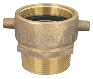 DIXON SM150S Pin Lug, Brass, Female Swivel x Male Adapter | AM4UNG