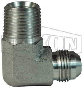 DIXON SS2501-12-12 90 Deg. Male JIC, 1-1/16 Inch-12 x 3/4 Inch-14 Male Thread Size | BX7TWP