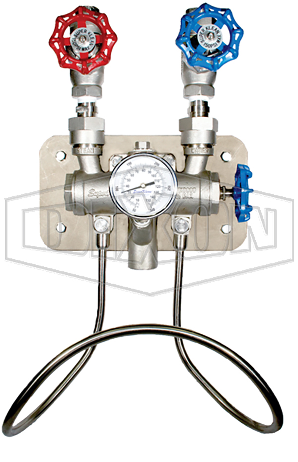 DIXON SWDS Water-Steam Washdown Station, 150 PSI Max. Pressure, 200 Deg. F Max. Temp. | AN6CWZ