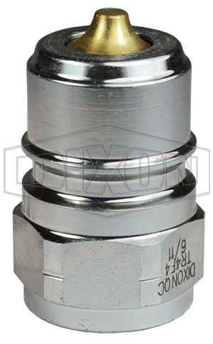 DIXON TR8F8 Tema European Interchange Female Plug, 12800 PSI Burst Pressure | BX7WNP
