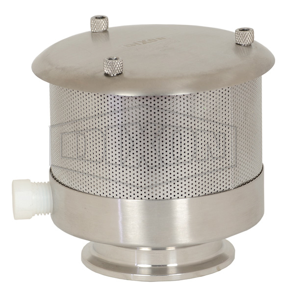 DIXON TVSEC-G200 Stainless Steel Air And Vacuum Relief Tank Vent Valve, Epdm Elastomer | BX7WRD