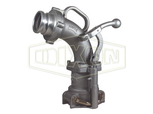 DIXON VR6200NP Elbow Ball Lever, Dual Point Vapor Recovery | BX7XDR