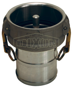 DIXON 400-CVR-AL 4 Inch Coupler with Probe x 4 Inch Hose Shank Aluminium | BX6QAT
