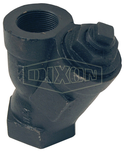 DIXON Y005 Y Line Strainer, Cast Iron, 20 x 20 Mesh, Cast Iron, 250 PSI Steam | AM2DJC