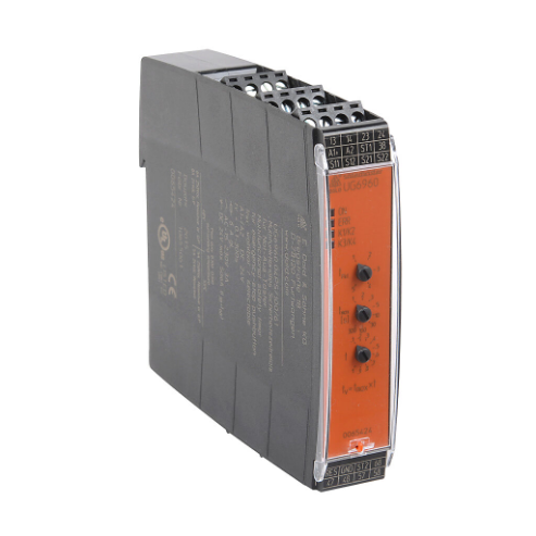 DOLD UG6960-04PS100-300 Safety Relay, Emergency Stop, Multi Delay Functions, 0.1 To 300S, 2-Channel, 24 VDC | CV7XTX