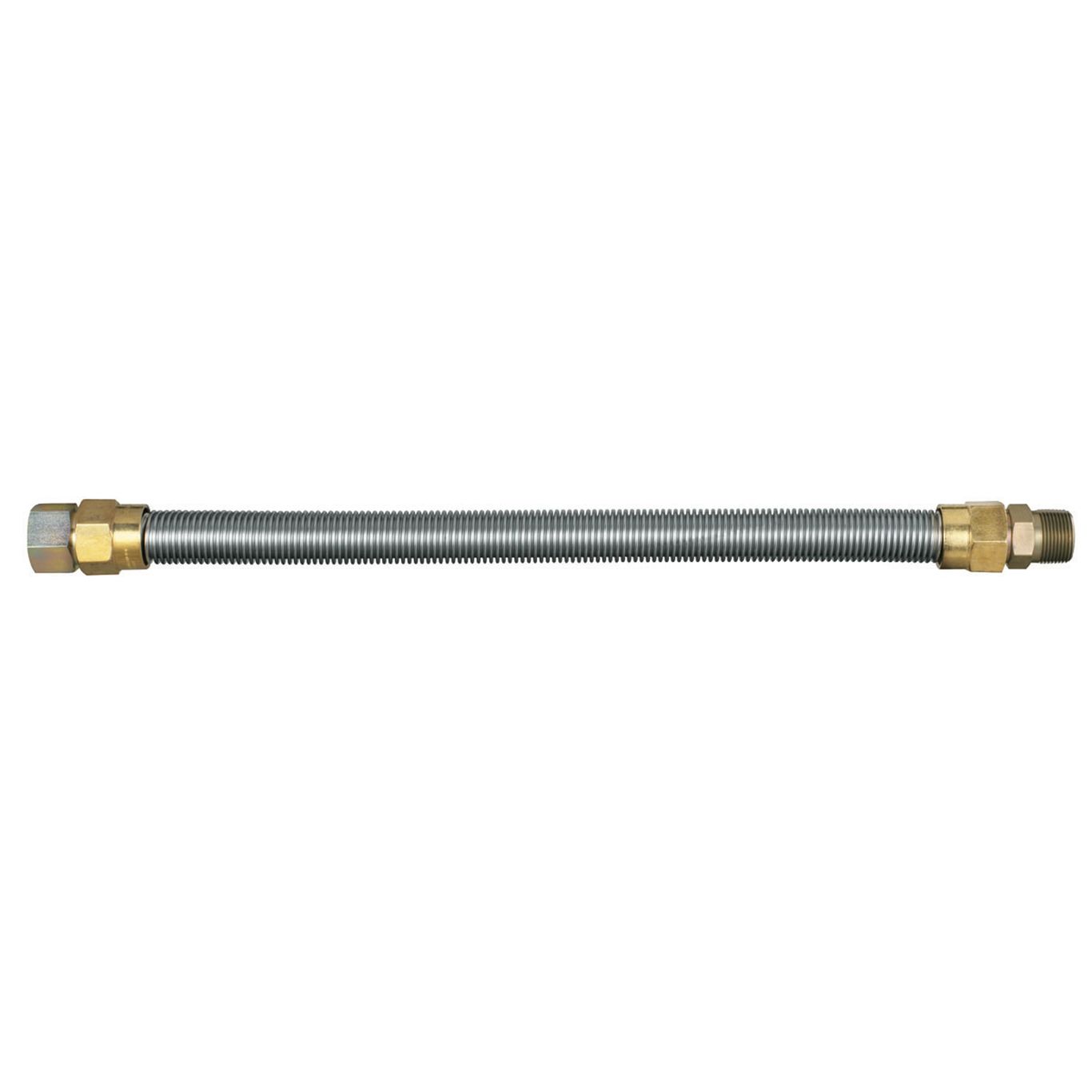 WATTS 60-6162-48 Gas Connector, 1 1/4 Inch Inner Dia., 1 1/4 Inch x 1 1/4 Inch Size, 48 Inch Length | BR3QNP 0241235