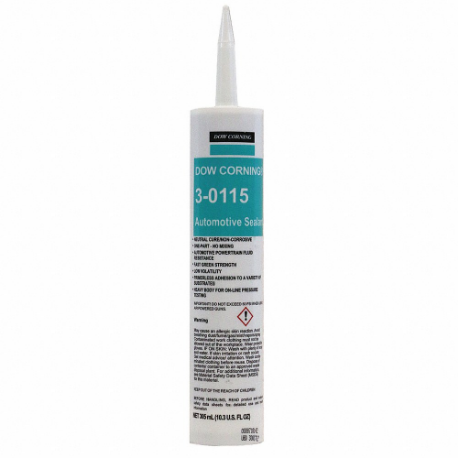 DOW CORNING 3104087 Auto Sealant, 10.31 fl oz, Gray, Oil Resistant | CP3UCG 53DC51
