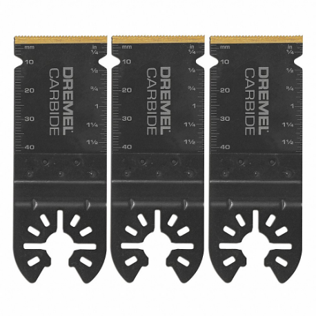 DREMEL MM485B Oscillating Tool Blade, 1 1/4 Inch Blade Width, 1 1/2 Inch Blade Length | CP3UHV 43NU90