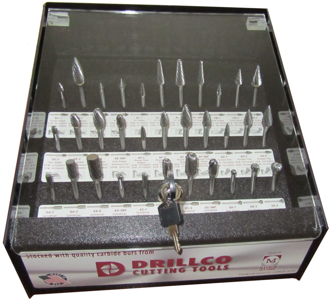 DRILLCO Carbide Burs