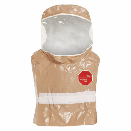 Disposable Hood, Tychem 5000, Medium Duty, Taped Seam, Tan