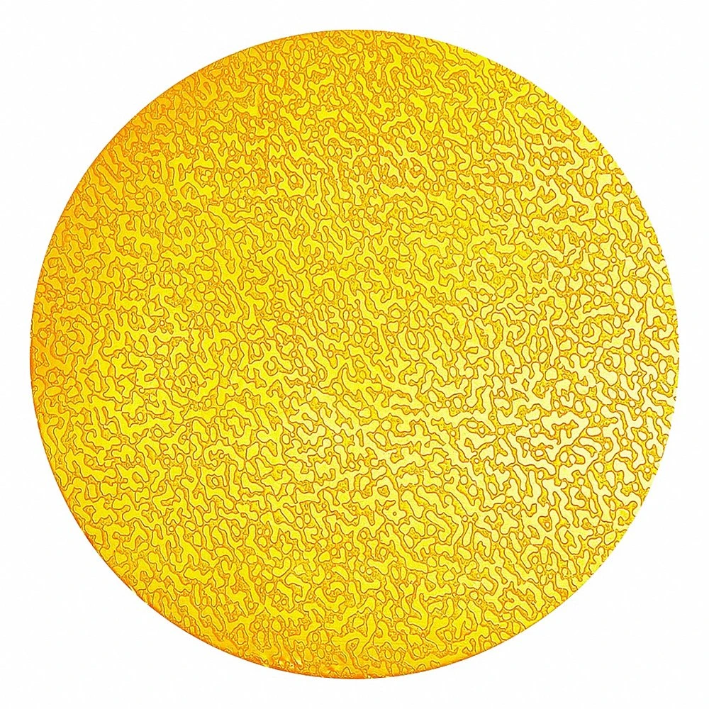 Floor Marking Point Shape, Circle, Solid, Yellow, No Legend, 0.7 mm Tape Thick