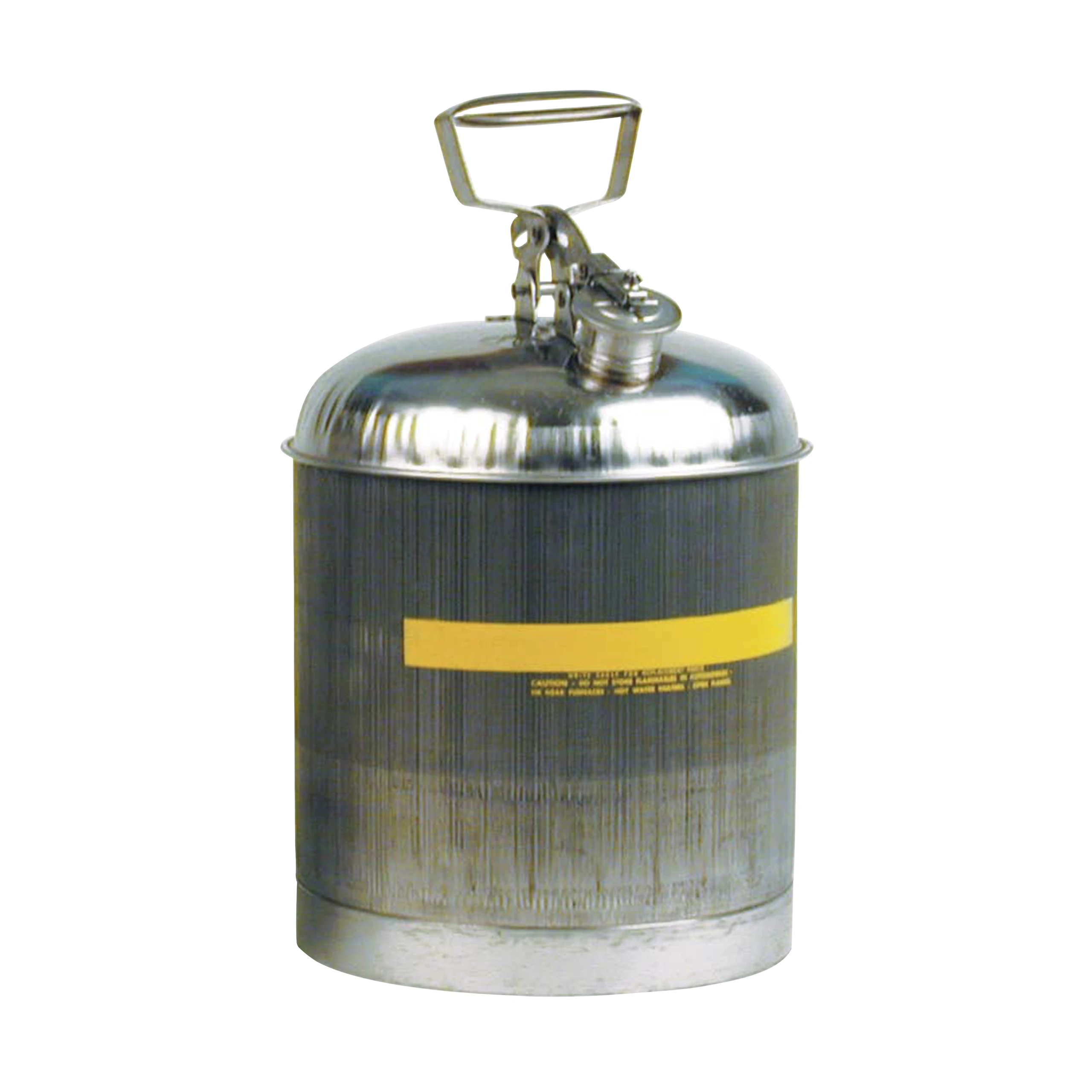 EAGLE 1315 Type I Stainless Steel Cans, 5 Gallon, 28.6cm x 28.6cm Size | AD2DVA ECN13150SS / 3NKT2
