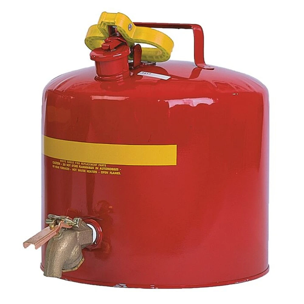EAGLE 1417 Type 1 Faucet Safety Can, 5 gal Capacity, Metal Body | AA7HRQ 15Z002