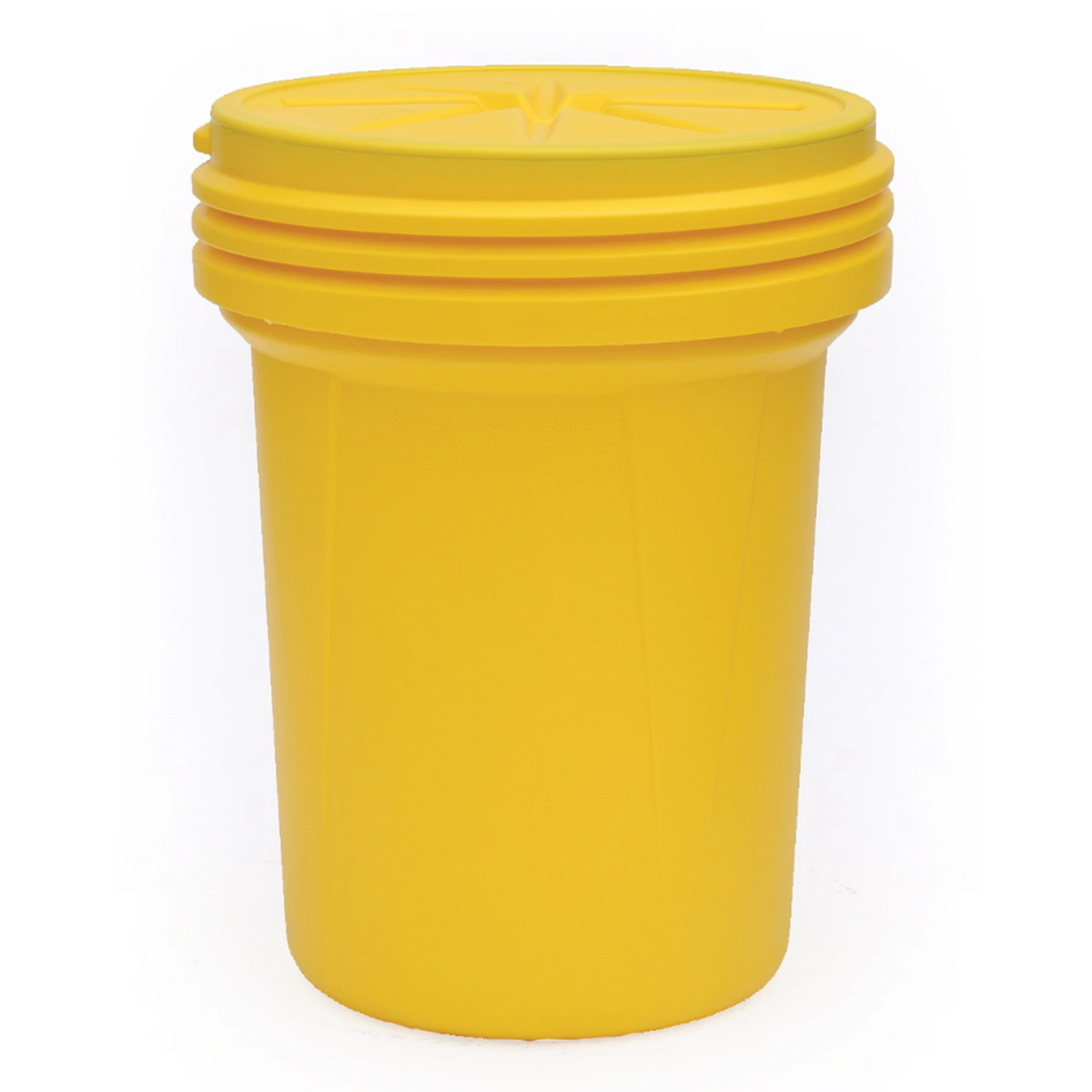 EAGLE 1600SL Lab Packs with Screw-On Lid, Yellow, 114L Capacity, 57.2cm x 57.2cm Size | AC8LFC EDR1600SYL / 3BE86