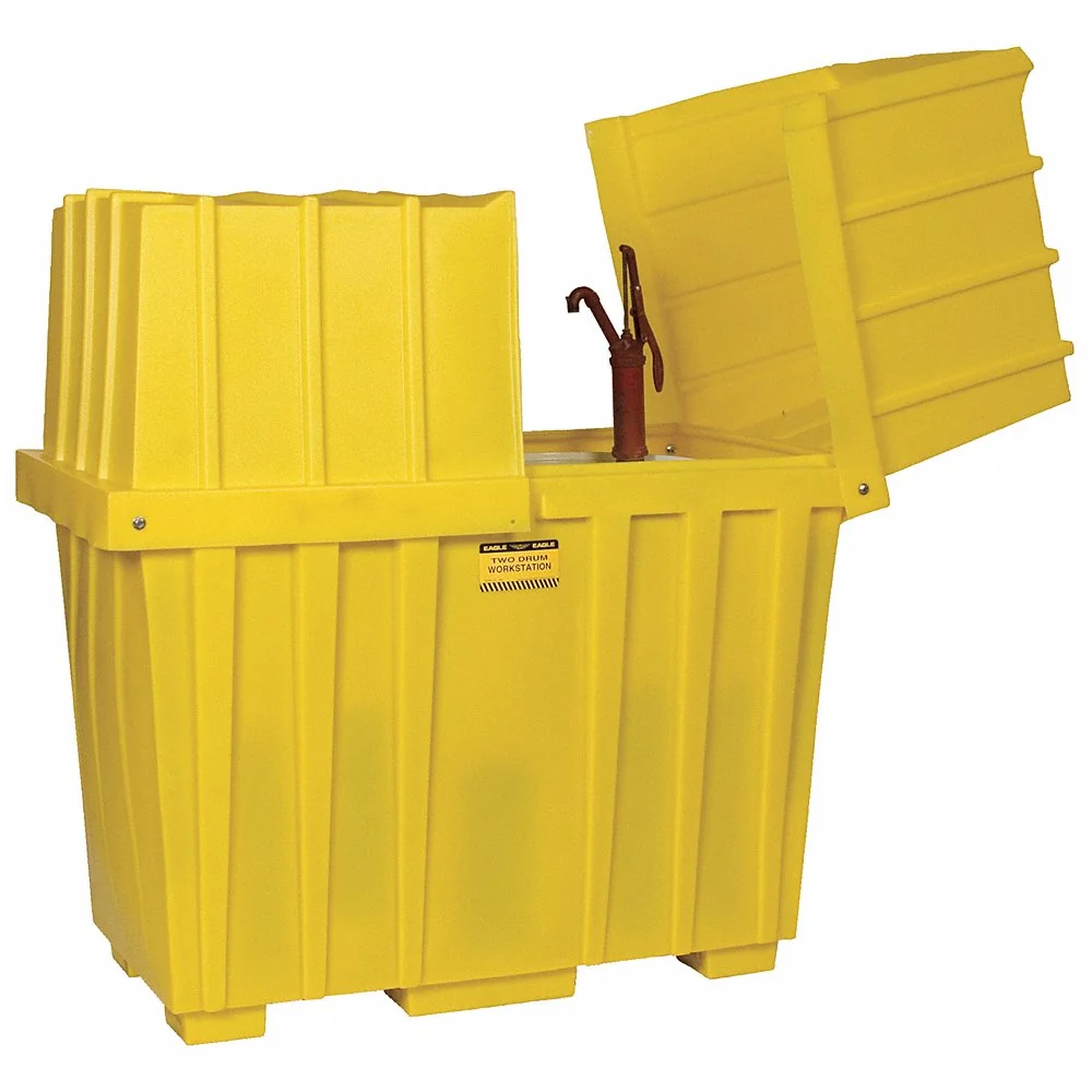 EAGLE Covered Spill Containment Pallets and Platforms