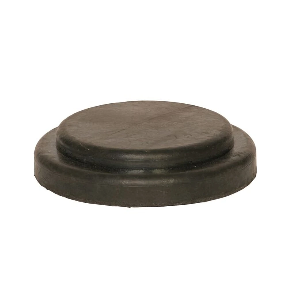 EAGLE 1718BASE Molded Rubber Base, 12 In Dia x 6 In H, For Decorative Post Sleeves | AG8ECJ