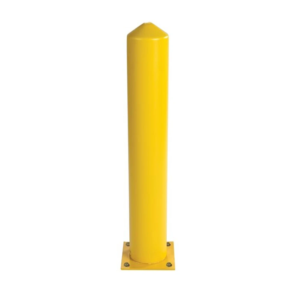 EAGLE 1764PS All-in-One 6 In Steel Bollard Post & Poly Post Sleeve 42 In High Combo | AG8ECD