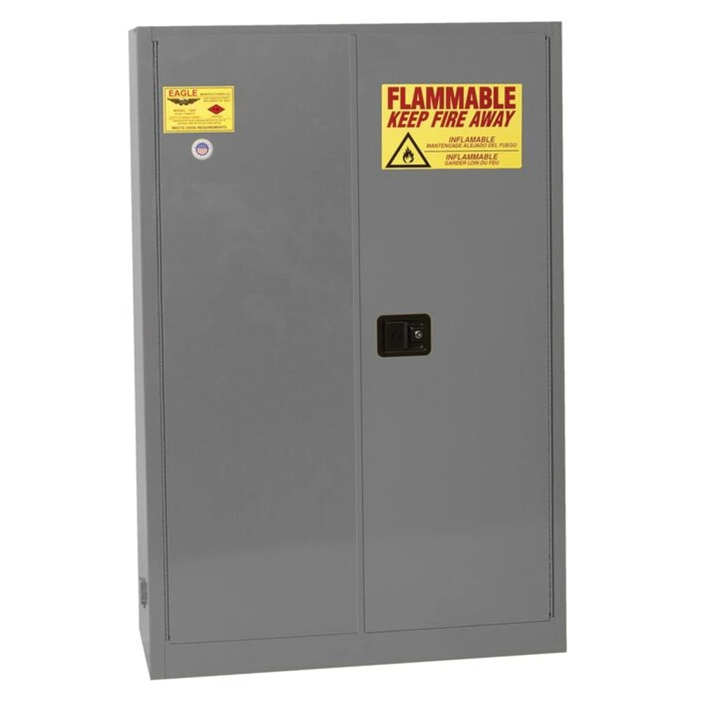 EAGLE 4510XGRAY Flammable Safety Cabinet | CE7TAJ 55EA97