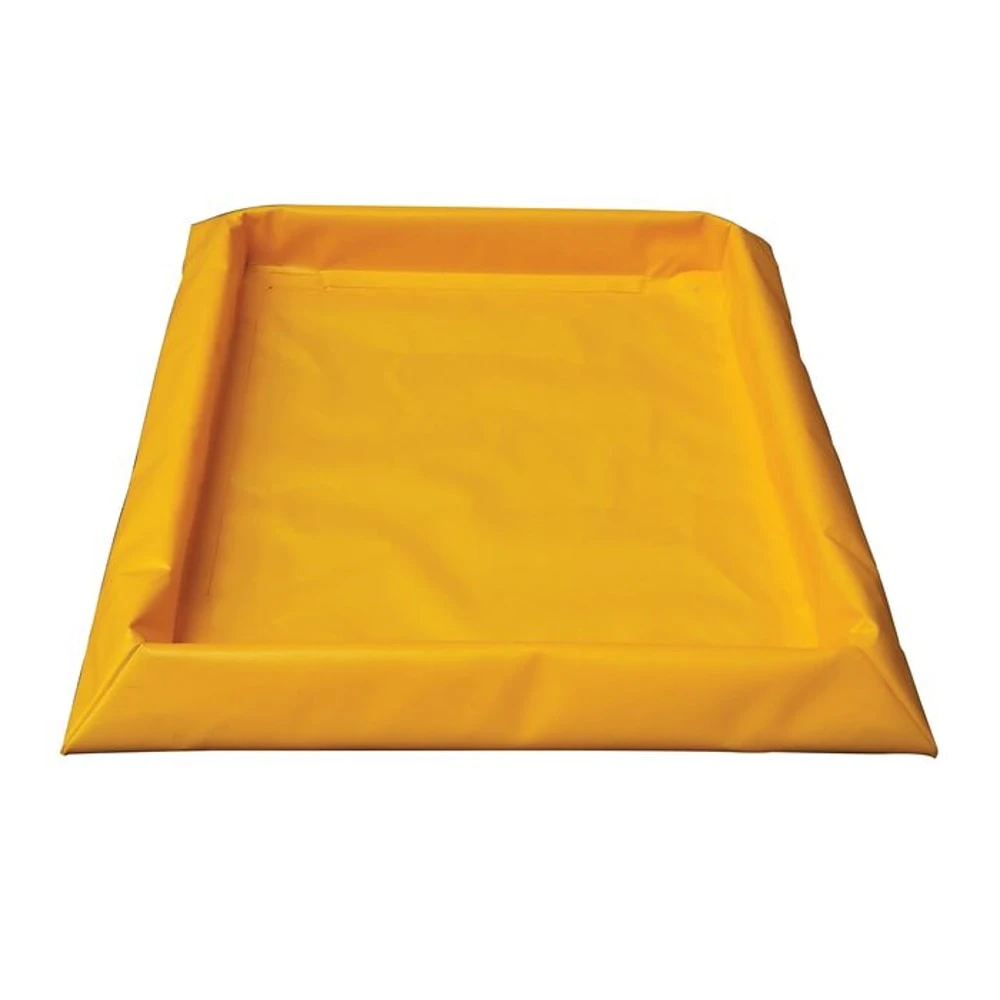 4 Drum SpillNest, 30 Gallon, 57.75 In x 57.75 In, Yellow