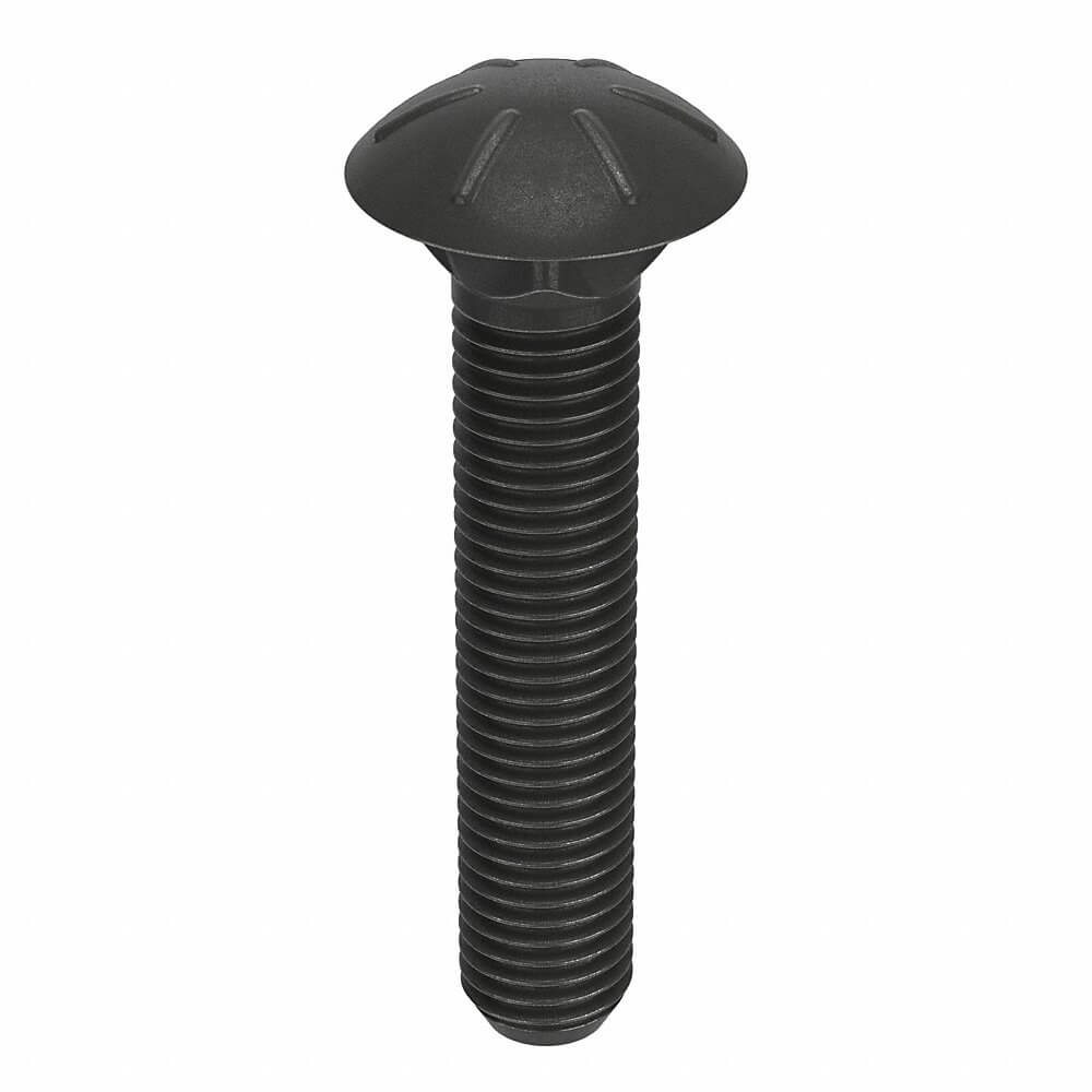EARNEST 218218G Carriage Bolt, 3/4-10 Thread Size, 4 Inch Length, 5Pk | AB6EAL 21A933