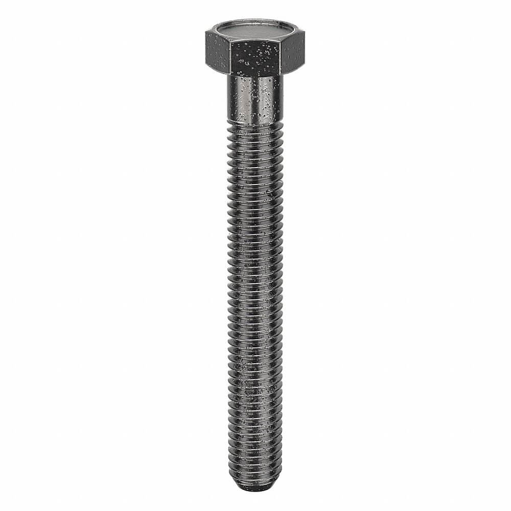 EARNEST 264018G Coil Bolt, Hex, Steel, 1/2-6 Thread Size, 4 Inch Length, 5Pk | AE6VUJ 5VJT6