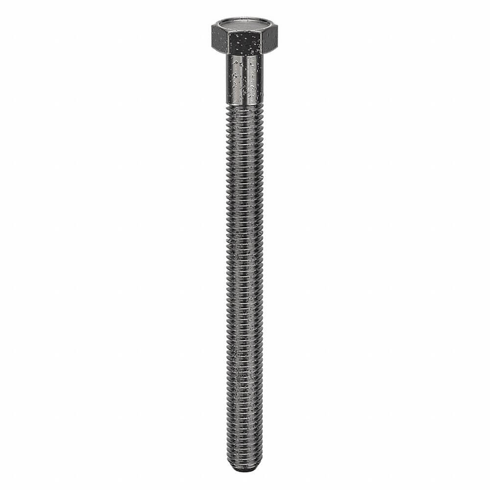 EARNEST 264022G Coil Bolt, Hex, Steel, 1/2-6 Thread Size, 6 Inch Length, 5Pk | AE6VUL 5VJT8