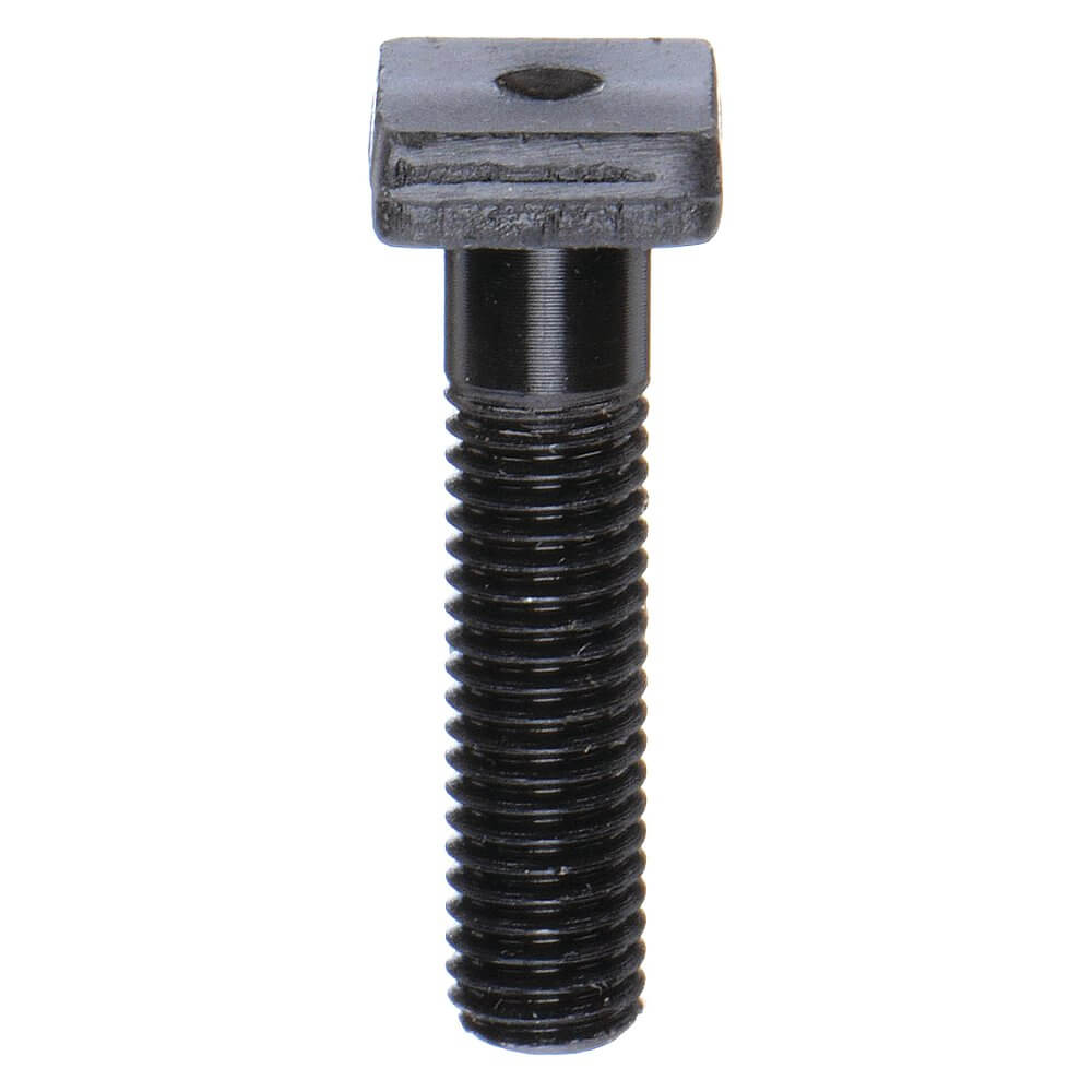 Freight Car Bolt, 1 1/8 In - 7 Thread Size, Square, 3 In Lg., Alloy Steel, Blk Oxide