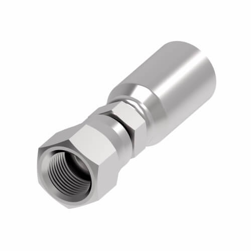 EATON 12E-612 E Crimp Hose Fittings Jic 37 Female Swivel | AF6UWJ 20JW33