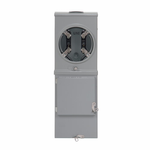 EATON 1009079CH Metered Pedestals With Main Breaker, Resi/Commercial | BJ4QUB