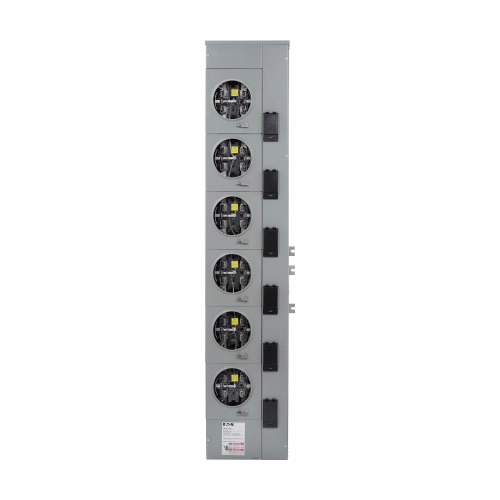 EATON 1009693CH Meter Socket, Multi Position Horiz. Ganged Sockets, 100A, Over/Under | BJ4QVC