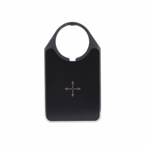 EATON 10250TJS2STAMP Pushbutton Legend Plate Square 4-Position Legend Plate, Black | BJ4ZMR