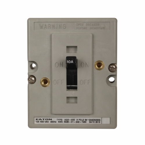 EATON 1244C52G01 Navy And Marine Complete Molded Case Circuit Breaker, Aqb-A50, Complete Breaker | BJ6AZW
