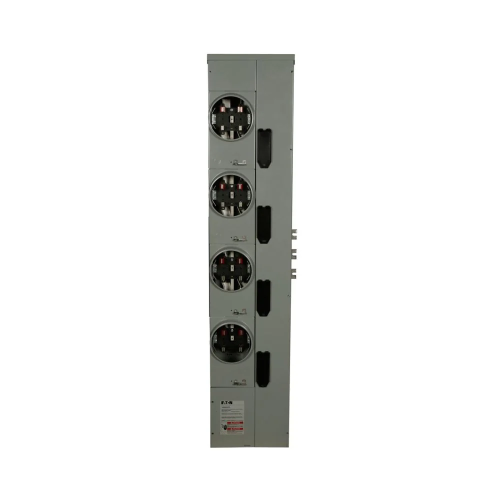 EATON 1MM420RRLBC Resi Meter Stack, Multiple Metering, 200A, Cu, Bus: 800A, Horn Bypass, Nema 3R | BJ6FWB