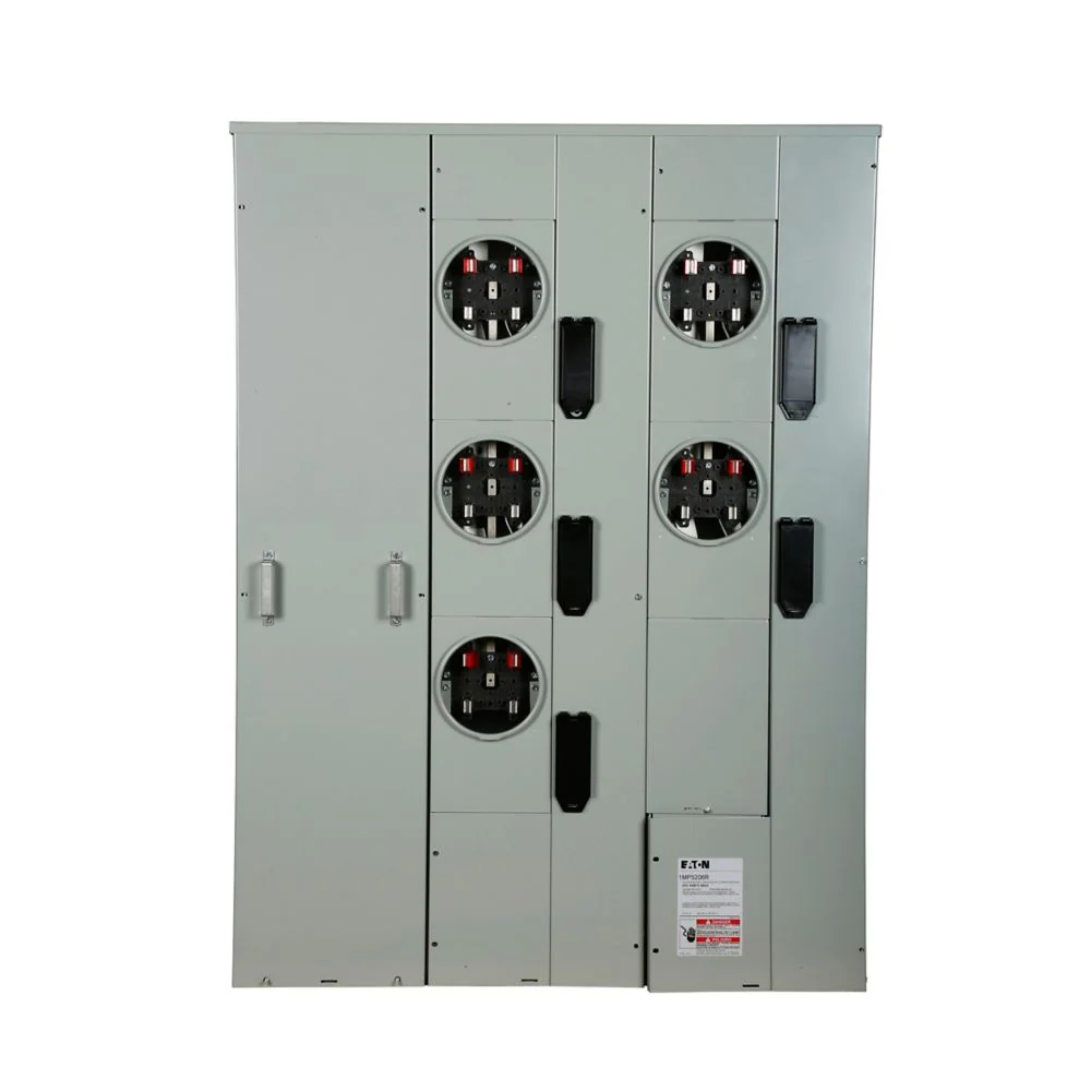 EATON 1MP5206RRLBT Meter Packs, Raceway Provisions, 200A, Aluminum, 600 Bus Ampere, Horn Bypass | BJ6GCD